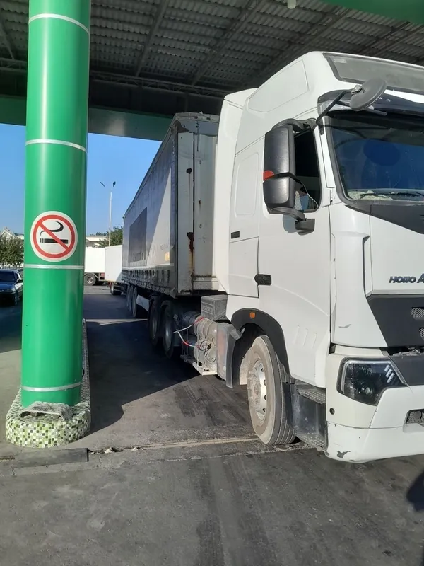 HOWO A7 + KRONE Прицеп Сотилади 6