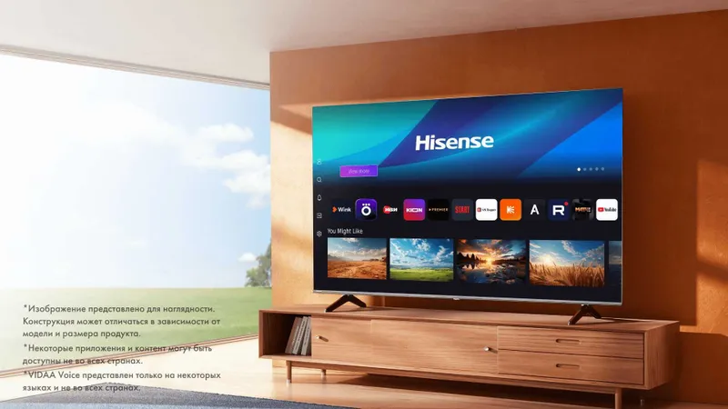 Телевизор Hisense (50) A6Q Smart 4K Модернизированного типа Доставка — фото 5