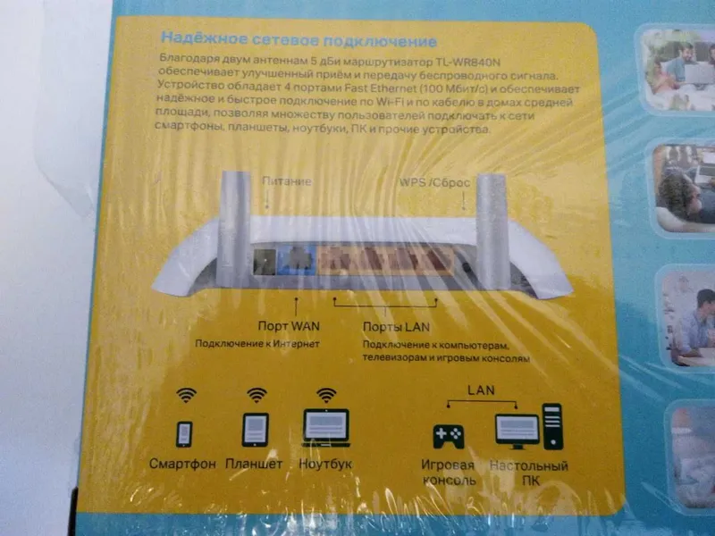Wi-Fi роутер TP-Link TL-WR840N — фото 3