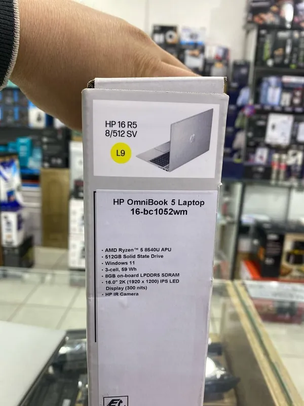 HP OmniBook 5 Ryzen 5-8540U | IPS 16” | Yangi | Garantiyali — фото 1