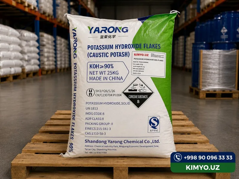 Гидроксид калия. Едкое Кали. КОН 90%. Caustic potash. Hydroxide Flakes 1