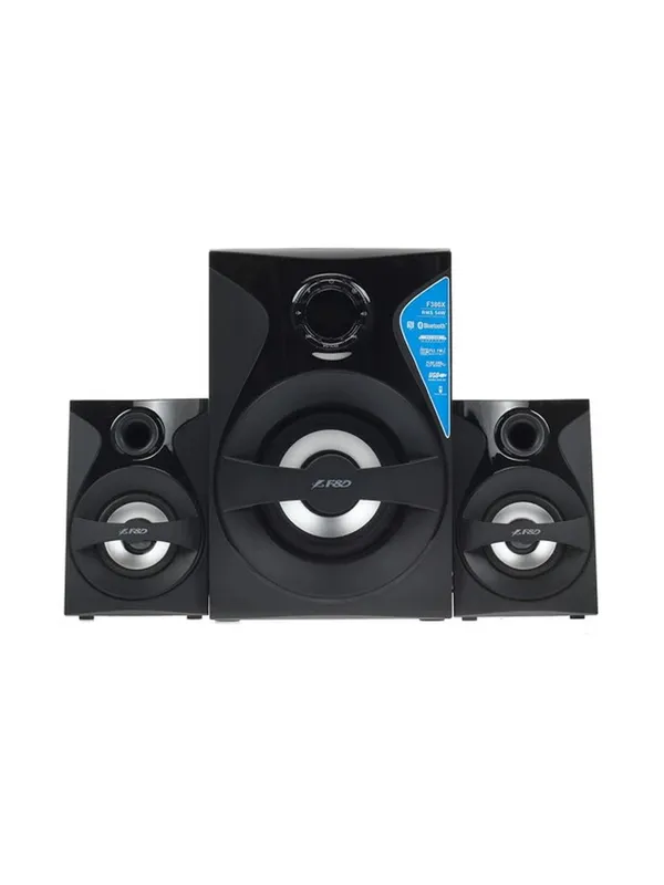 F&D F380X 2.1 akustik tizimi, 54 Vt, Bluetooth, NFC, RGB yoritish, qora 2 F&D F380X 2.1 akustik tizimi, 54 Vt, Bluetooth, NFC, RGB yoritish, qora 2