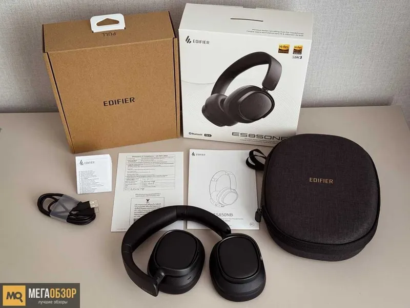 продам новый Edifier ES850NB/LDAC/SBC/ANC/Hi-Res Audio Wireless. — фото 1