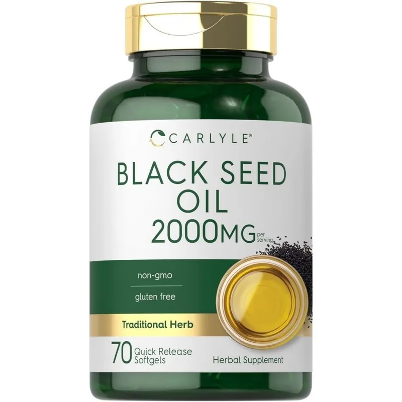 Масло Чёрного Тмина Carlyle Black Seed Oil Softgel Capsules