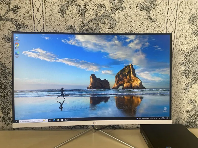 Готовый мощный комплект: Lenovo Tiny i5 / 24" Curved HP / SSD / WiFi — фото 1