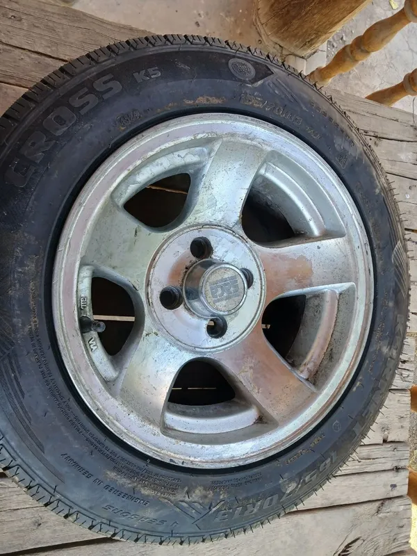 R13 diska yangi Kornet baloni bilan kamplekt — фото 1