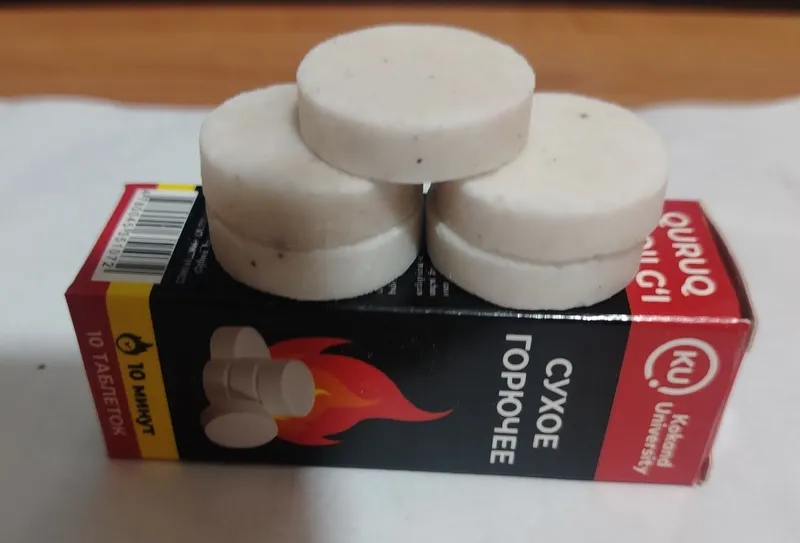 Ekologik quruq yoqilg'i, сухой спирт, urotropin, сухое горючее, уротро — фото 2