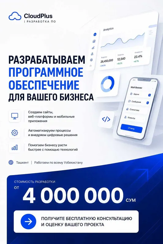 Разработка индивидуального ПО и цифровых ИИ систем Разработка индивидуального ПО и цифровых ИИ систем