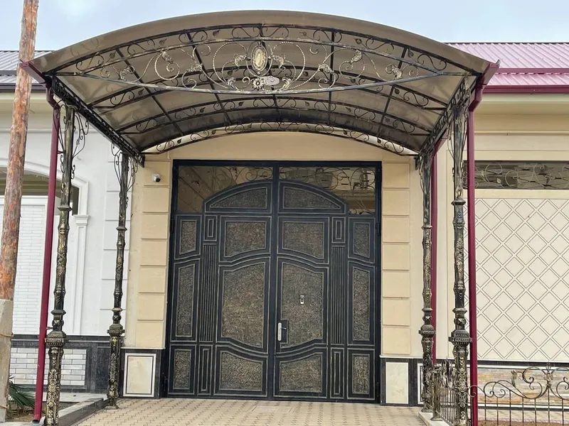Навес, Дарвоза,Решётка, Перила — Премиум ковка ишлари Кафолат — фото 2 Навес, Дарвоза,Решётка, Перила — Премиум ковка ишлари Кафолат — фото 2