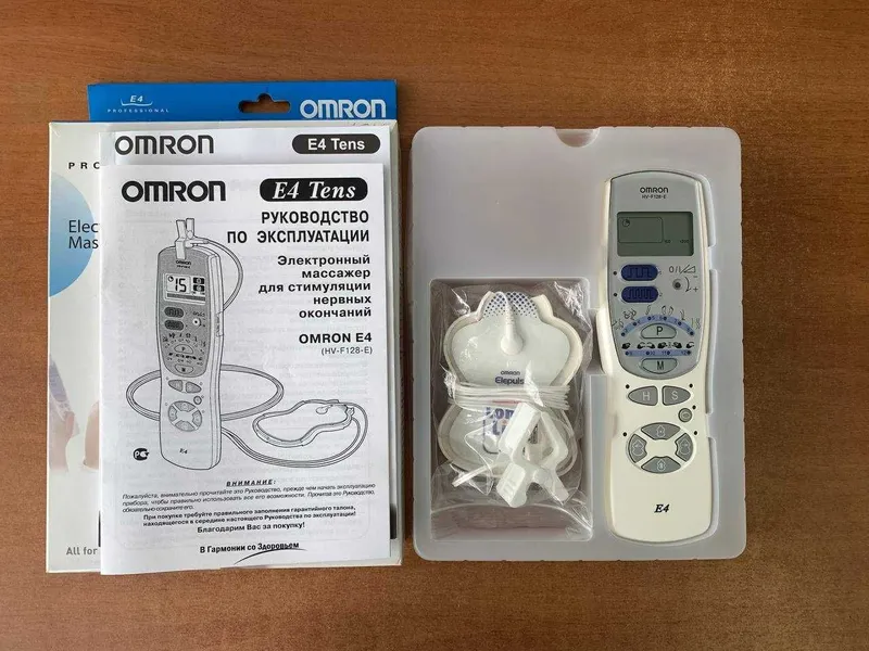 Продаю японский электронный массажёр Omron E4 TENS (HV-F128-E) — фото 1