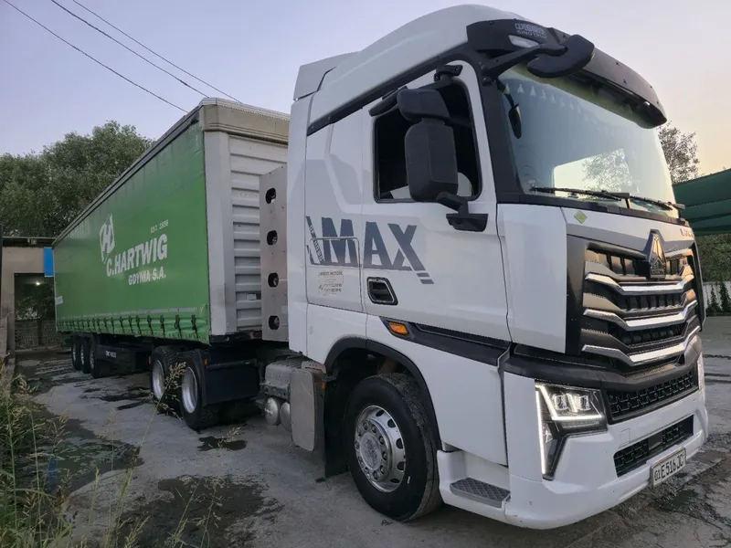 HOWO MAX 460 + CIMS Тентли Прицеп Сотилади 2