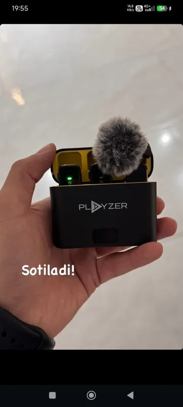 Mini mikrofon playzer