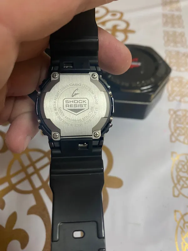 Часы Casio G Shock GM-5600B Original Стальной корпус! — фото 2