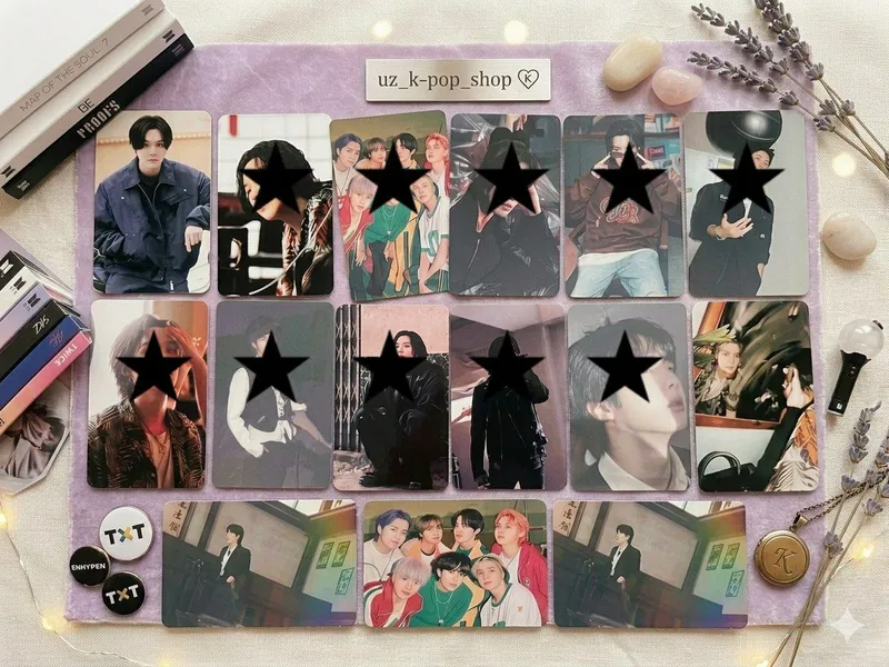 карточки с BTS Stray kids — фото 5