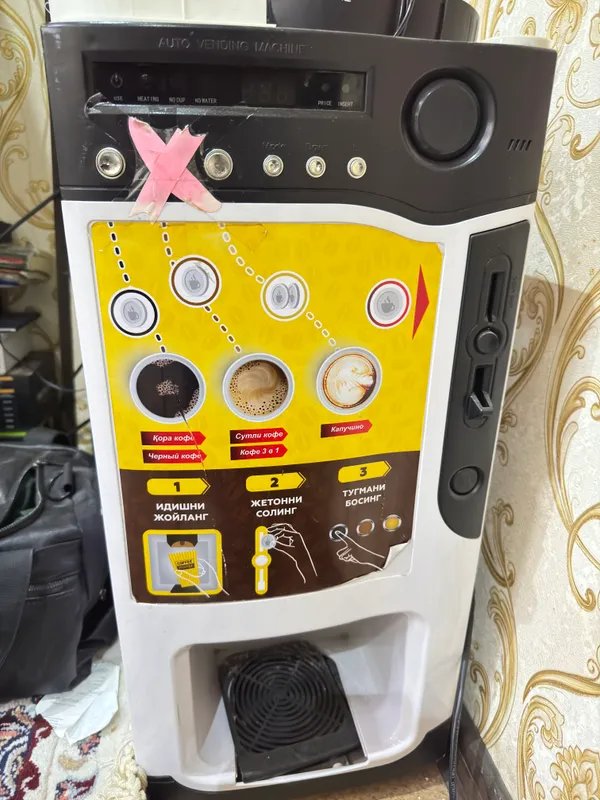 Coffe aparat sotiladi