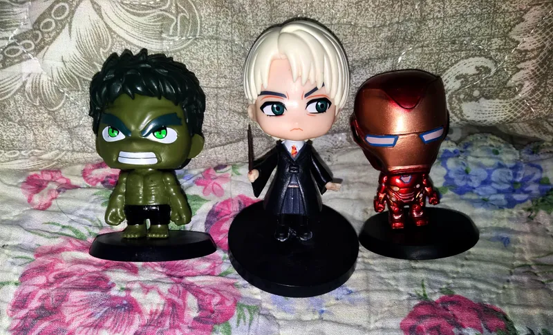 funko pop harry potter,hulk,iron man