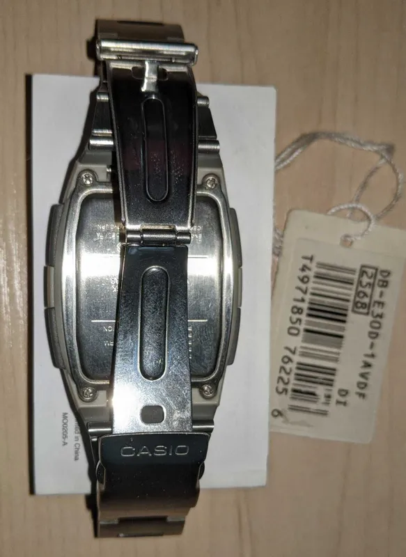 часы casio data bank db-e30d-1avdf — фото 3