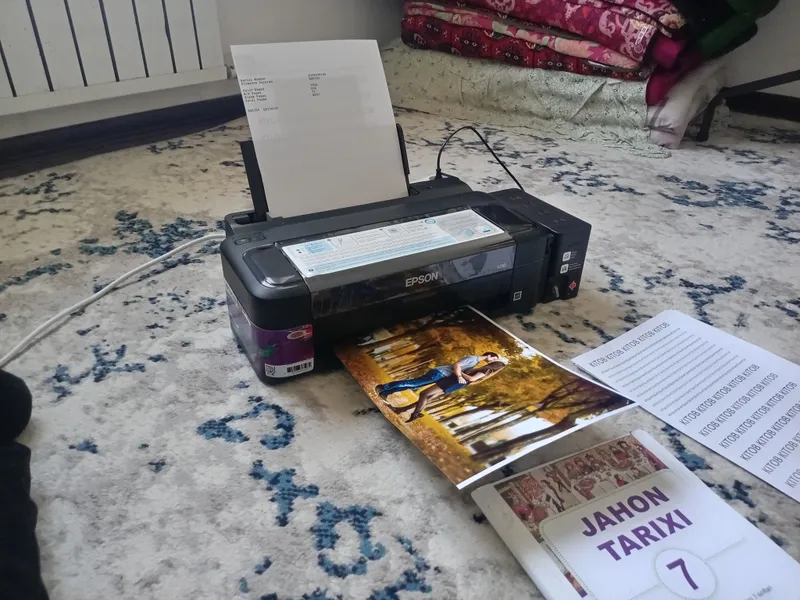 Epson L110, состояние новое, пробег очень маленький — 600 страниц 1 Epson L110, состояние новое, пробег очень маленький — 600 страниц 1