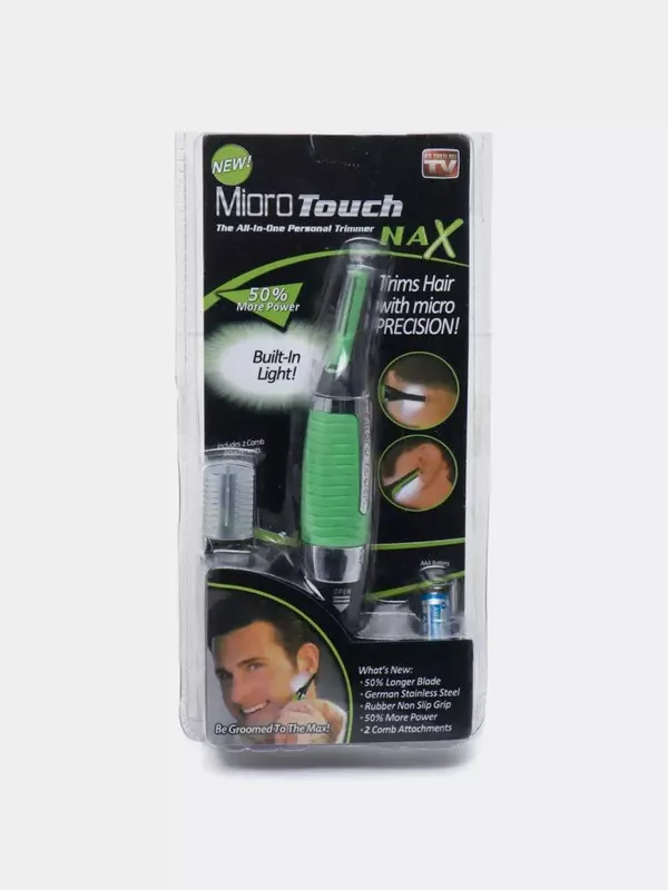 Erkaklar uchun Micro Touch Max  Yuz va burun uchun