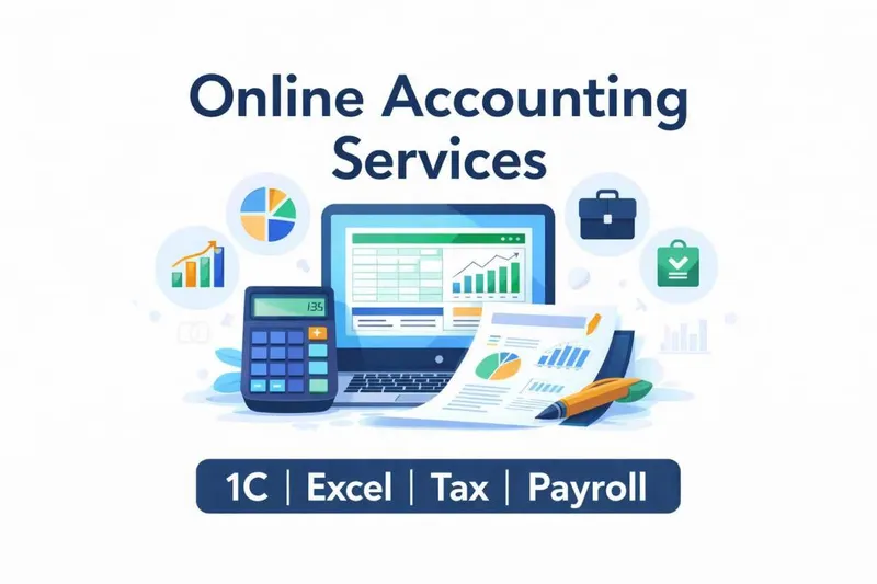 Бухгалтерия хизматлари | 1С | Excel | Солиқ ҳисоботи (кайта тиклаш)