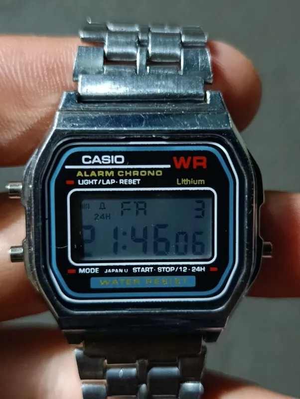 CASIO WR silver rang 6 CASIO WR silver rang 6