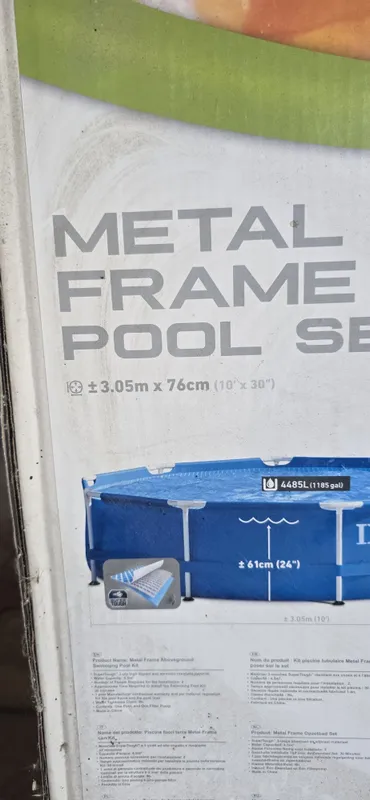 Intex Metal Frame Pool Set 3.05×0.76 — фото 1 Intex Metal Frame Pool Set 3.05×0.76 — фото 1