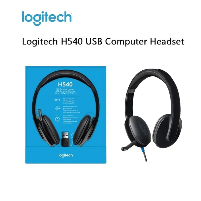 Наушник Logitech H540 USB для компьютера