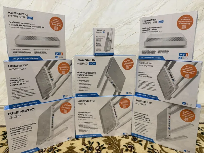 Keenetic router router wi-fi ax3000 ax1800 1