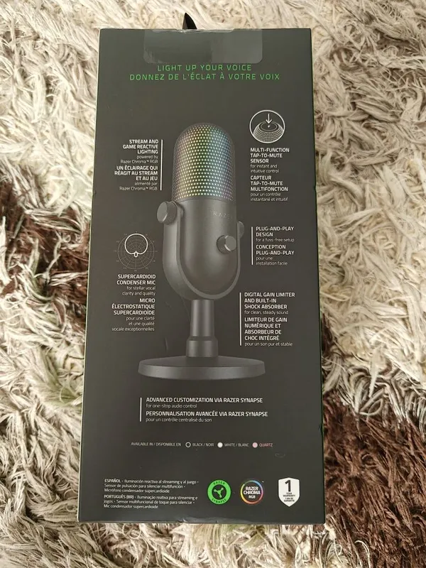 Микрофон Razer Seiren V3 Chroma RGB — фото 2