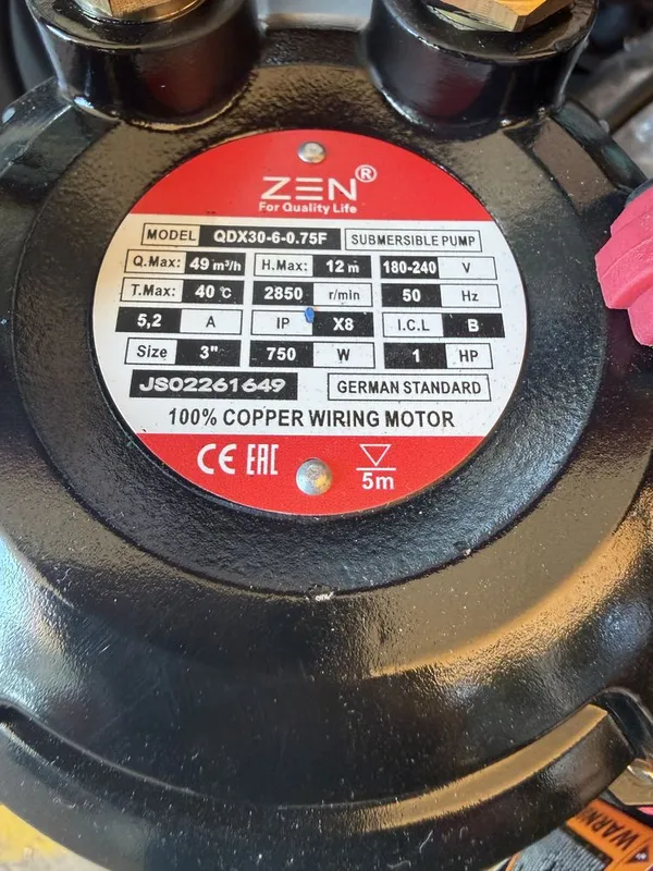Zen Grandfar 76 талик сув насос 2