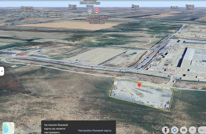 Инвестируйте в будущее! Участок 1 ГА у ворот ADM Jizzakh — фото 2