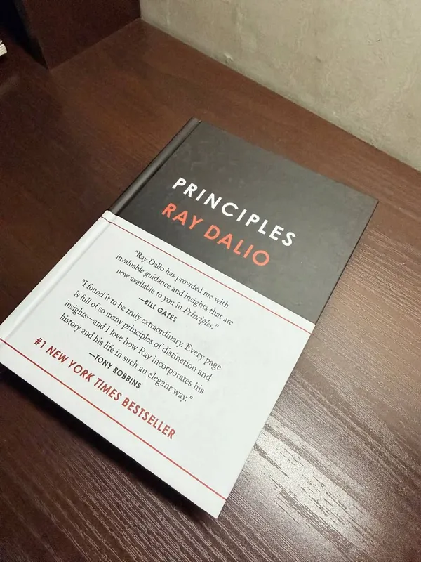 "Principles" Ray Dalio kitobi 1 "Principles" Ray Dalio kitobi 1
