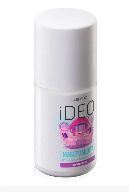 iDeo oʻsmir qizlar uchun dezodorant 1