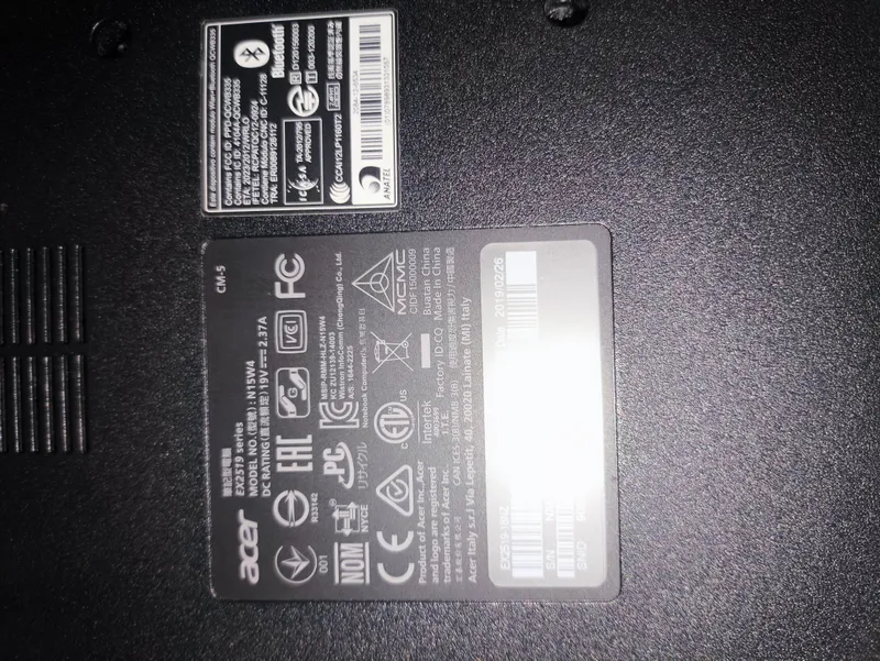 Acer Extensa EX2519 5