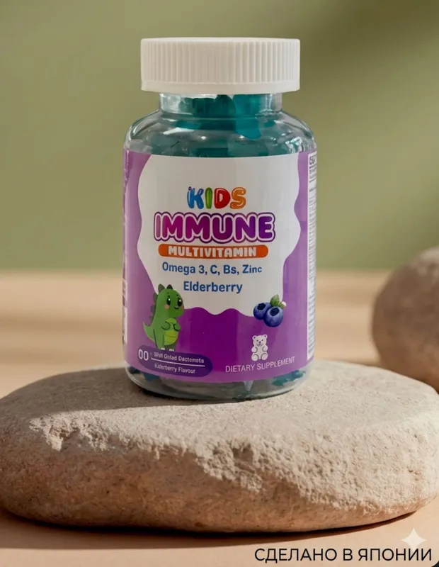 Kids Immune Multivitamin — иммунитет и развитие для детей. Япония