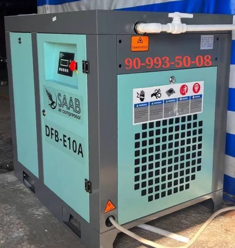 Винтовой компрессор SAAB BAOSI HANBEL blok ГАРАНТИЙНЫЙ air compressor — фото 1
