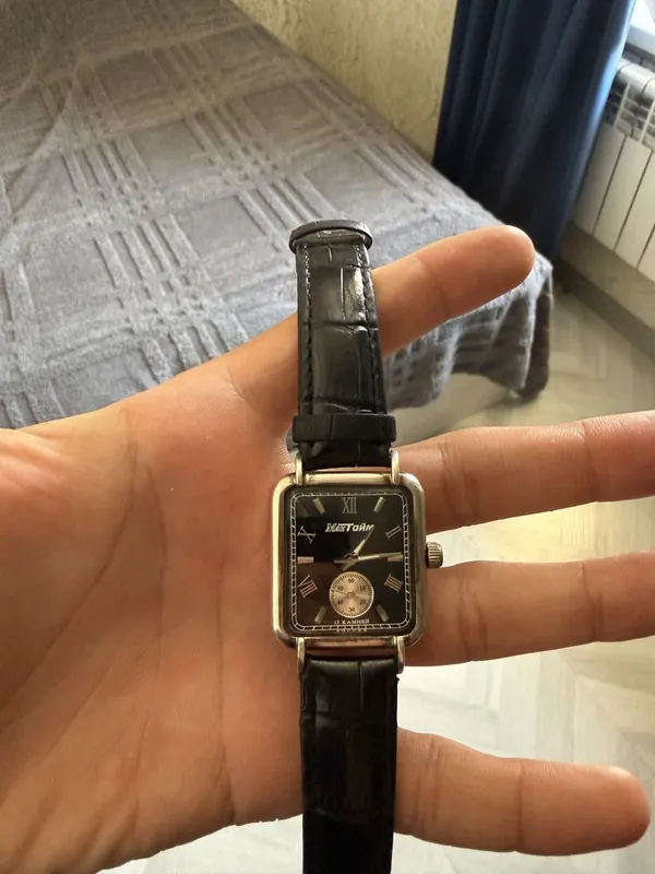 мак тайм часы серебро