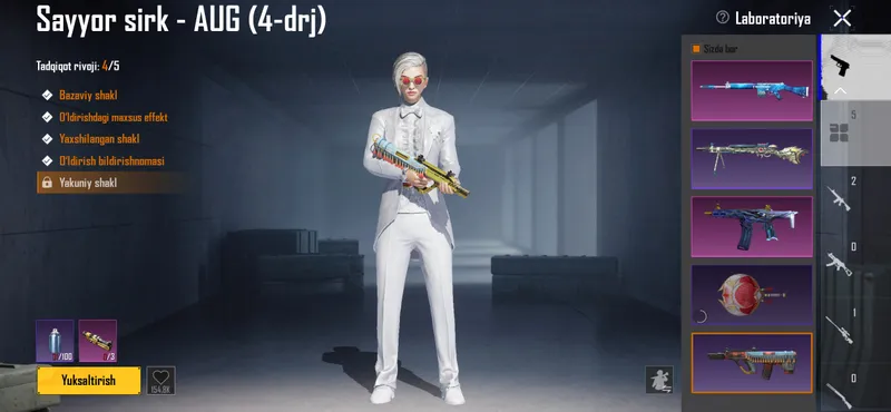 Shikalad narxda pubg akaunt 3