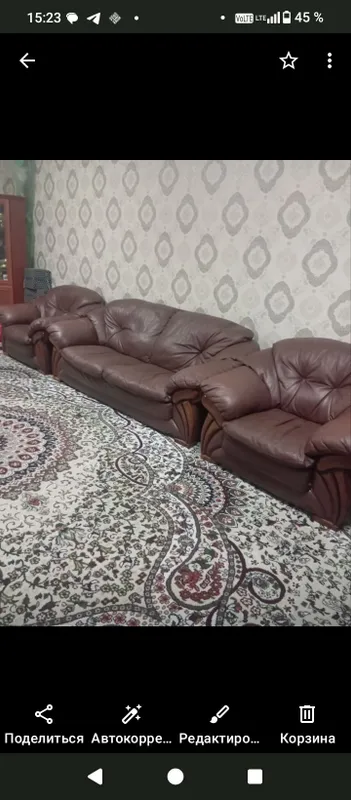 продам диван и кресло из натуральной кожи продам диван и кресло из натуральной кожи