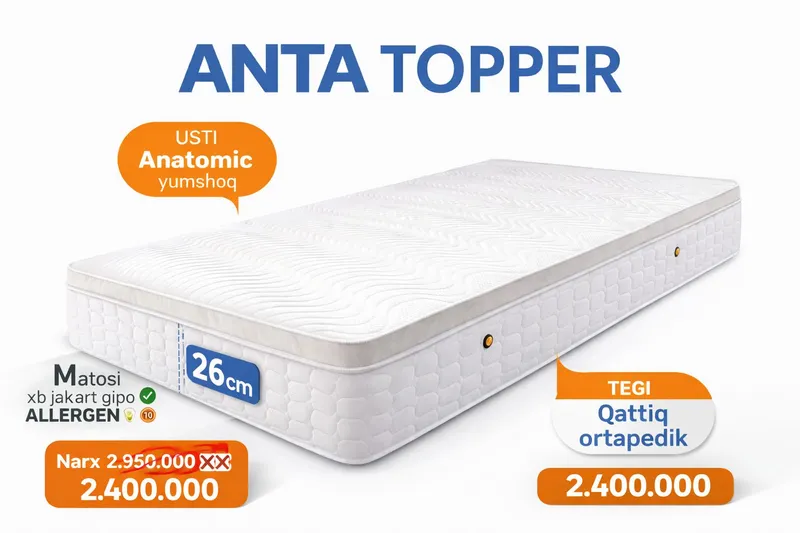 EXCLUSIVE MATRAS(MODEL ANTA TOPPER) — фото 2
