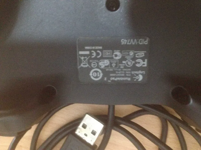 Проводной компьютерный джойстик Logitech 3