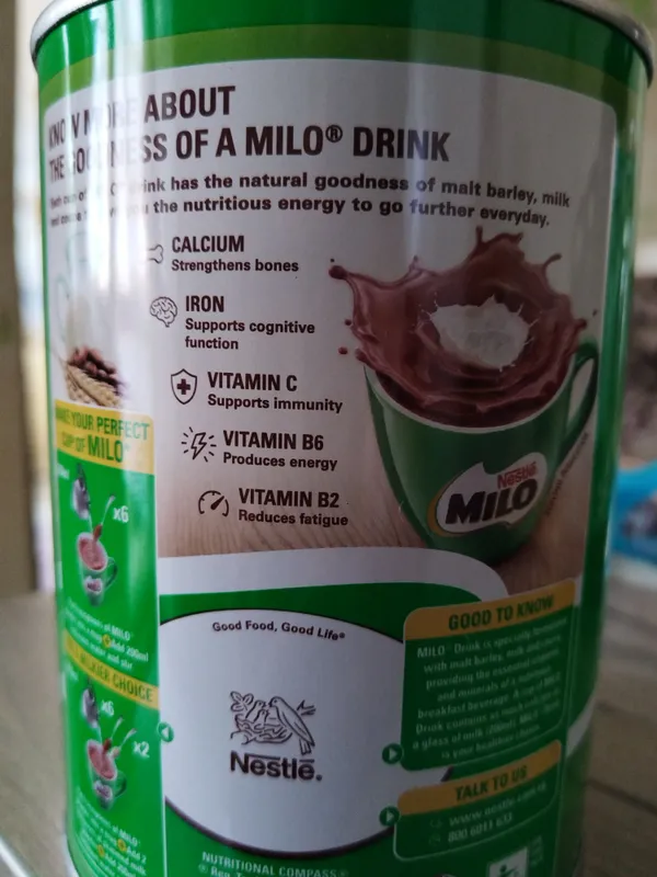 Kakao Nestle Вкусный сладкий какао порошок MILO 2