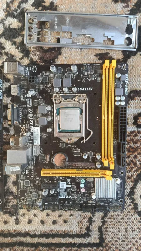 плата biostar h110 + cpu g4400, Gigabayt p41 ddr3 cpu 2100 3 плата biostar h110 + cpu g4400, Gigabayt p41 ddr3 cpu 2100 3