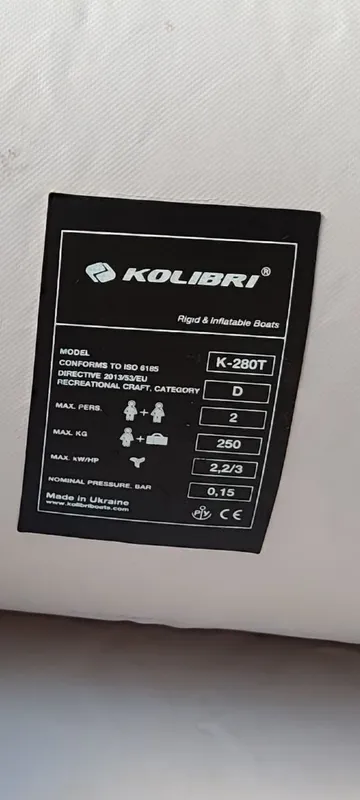 Лодка сотилади колибри 2,80 2 Лодка сотилади колибри 2,80 2