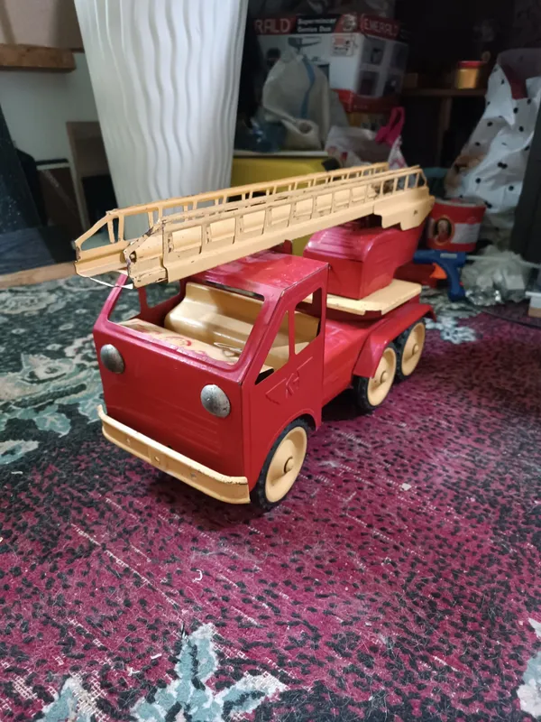 Пожарная машина, игрушка СССР