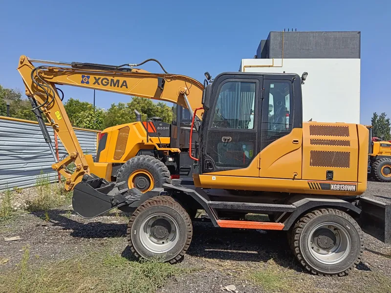 Экскаватор колесный xgma 130wh 2