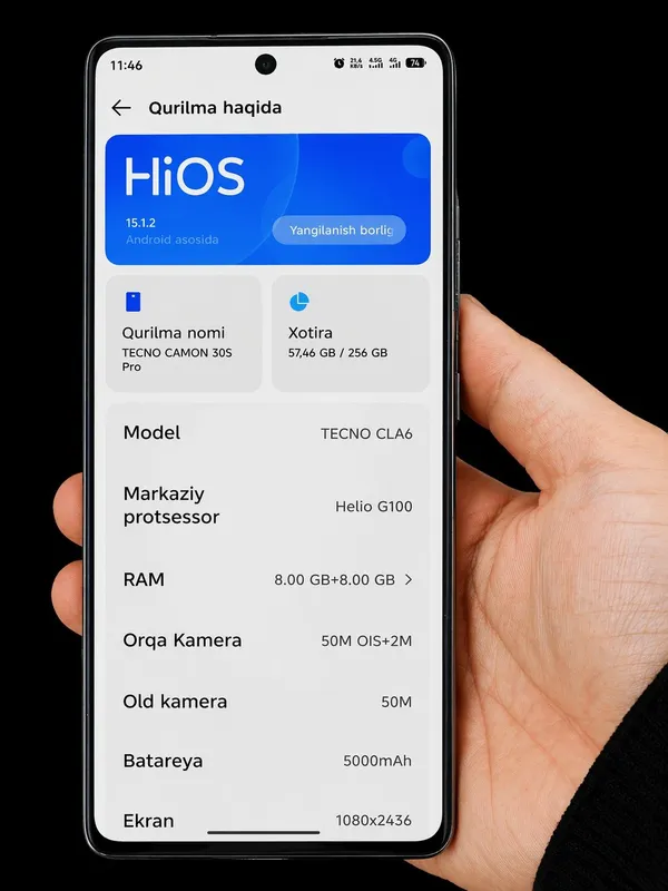 Tecno camon 30s Pro