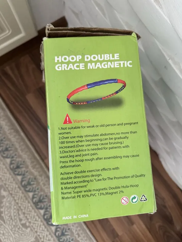 Массажный обруч для похудения — Hula Hoop Magnetic JS-6003 3 Массажный обруч для похудения — Hula Hoop Magnetic JS-6003 3
