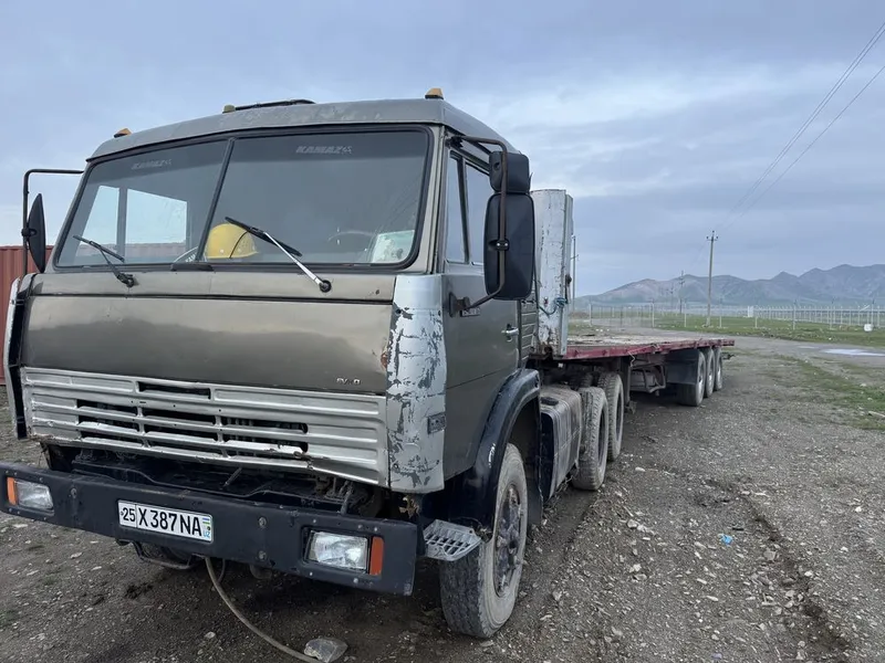 Kamaz plashatka. Камаз плошатка