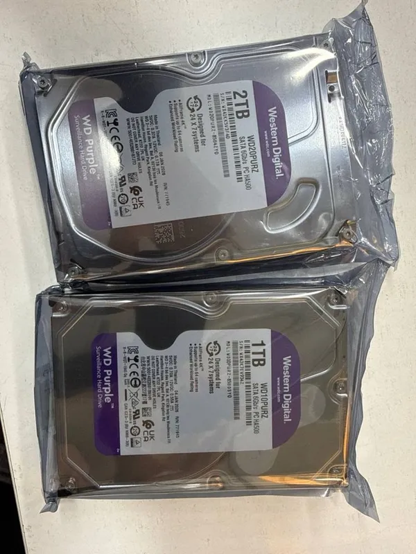 HDD optom 1TB 2TB 1 oy garantiya bilan